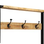 vidaXL Porte-vêtements 80x40x190 cm bois de manguier massif brut