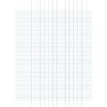 Cahier piqûre 60 pages seyès 70 g  couverture carte  format 17 x 22 cm CONQUERANT