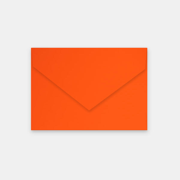 Lot de 50 enveloppes 114x162 mm skin orange