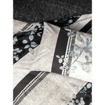 Parure de lit coton renforcé - housse de couette 220 x 240 + 2 taies d'oreiller 60 x 60 - Anthracite