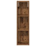 vidaXL Armoire murale de salle de bain Bois ancien 20 x 14 x 70 cm