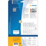 Pack 4725 Power Etiquette SPECIAL  25 4 x 10 mm  blanc HERMA