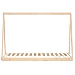 vidaXL Cadre de lit pour enfant 90x190 cm Bois de pin massif