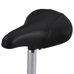 Vidaxl trottinette électrique avec siège 120 w bleu