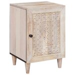 vidaXL Ensemble de mobilier de salle de bain avec tiroir 4 Pièces Blanc