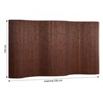 Paravent Bambou Hauteur 145 cm