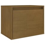 vidaXL Meubles TV 5 Pièces Marron miel Bois massif de pin
