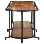 vidaXL Meuble TV 200x42x40 cm bois d'acacia massif