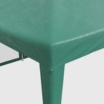 vidaXL Tente de fête avec 12 parois latérales en maille vert 8x4m PEHD