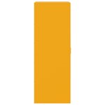 vidaXL Buffet jaune moutarde 34 5x39x107 cm acier