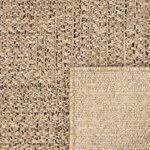 vidaXL Tapis ZIZUR 200x200 cm aspect de jute intérieur et extérieur