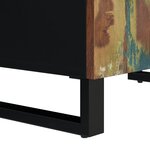 vidaXL Buffet avec 2 portes 60x33x75 cm bois massif de récupération