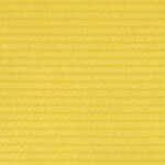 vidaXL Écran de balcon Jaune 120x300 cm PEHD