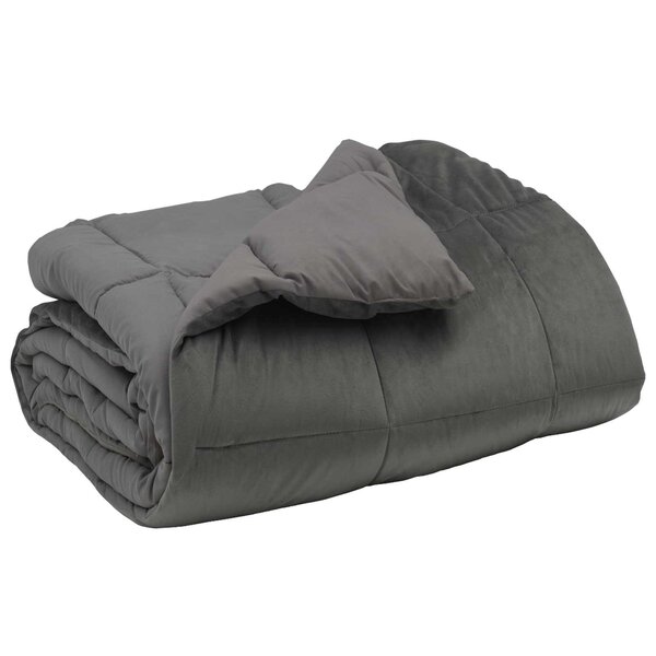 vidaXL Duvet d'hiver 140 x 220 cm Hiver Microfibre (100  polyester)