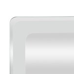 Miroir décoration moderne design LED 60 x 80 x 4 cm argent 03_0010155