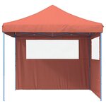 vidaXL Tente de fête Terre cuite 292 x 292 x 315 cm Tissu Oxford