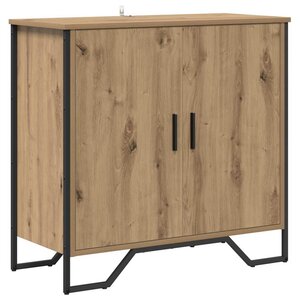 vidaXL Buffet Marron 78 x 35.5 x 74.5 cm Bois d'ingénierie