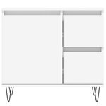 vidaXL Armoire de salle de bain blanc 65x33x60 cm bois d'ingénierie
