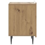 vidaXL Cabinet de chevet Chêne artisanal 43 x 34 5 x 52 cm