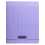 Cahier piqué POLYPRO 17x22 cm 96 p séyès 90g Violet CALLIGRAPHE