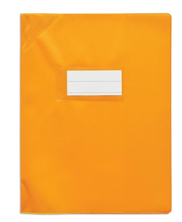Protège-cahier PVC 150 Strong Line 17x22 cm opaque orange x 25 ELBA