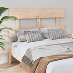 vidaXL Tête de lit 138x3x81 cm Bois massif de pin