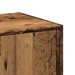 vidaXL Armoire d'apothicaire vieux bois 40x41x174 5 cm bois ingénierie