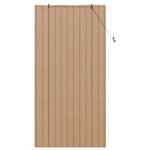 vidaXL Stores et rideaux Marron Clair 110 x 220 cm Bambou