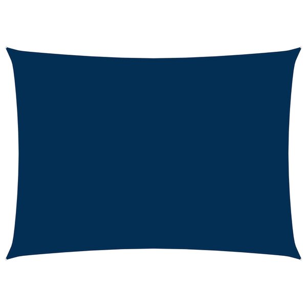 vidaXL Voile de parasol Tissu Oxford rectangulaire 2x4 5 m Bleu