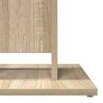 vidaXL Table de bistro Chêne sonoma 60x60x75 cm Bois d'ingénierie