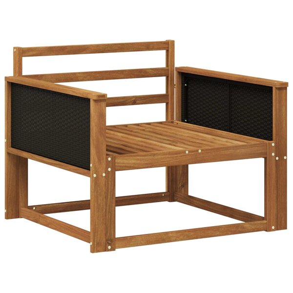 vidaXL Sofa de milieu extérieur Naturel