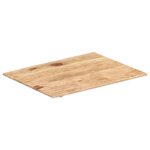 vidaXL Dessus de table Bois solide 15-16 mm 60x70 cm
