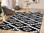 Tapis de salon Black&White 120 x 180 cm - Blanc