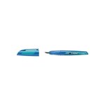 Stylo-plume EASYbuddy plume L spéciale gaucher bleu/turquoise STABILO