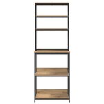 vidaXL Étagère de cuisine Chêne artisanal 60 x 40 x 168 cm