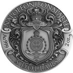 Pièce de monnaie en Argent 5 Dollars g 62.2 (2 oz) Millésime 2025 Visionaries in History NAPOLEON BONAPARTE