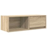 vidaXL Meubles TV 2 Pièces chêne sonoma 80x31x25 5 cm bois d'ingénierie