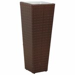 vidaXL Ensemble d'extérieur 3 pc 30 x 30 x 80 cm Métал