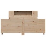 vidaXL Cadre de lit sans matelas 140x200 cm bois massif de pin