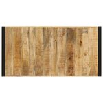 vidaXL Table à manger 140x70x75 cm Bois de manguier massif