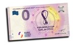 Billet souvenir de 0 euro Allemagne 2022 – Coupe du monde de football au Qatar (logo)