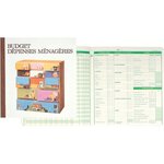budget dépense ménagère 27x25cm 56p x 5 EXACOMPTA