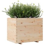 vidaXL Jardinière 90x60x72 5 cm bois de pin massif
