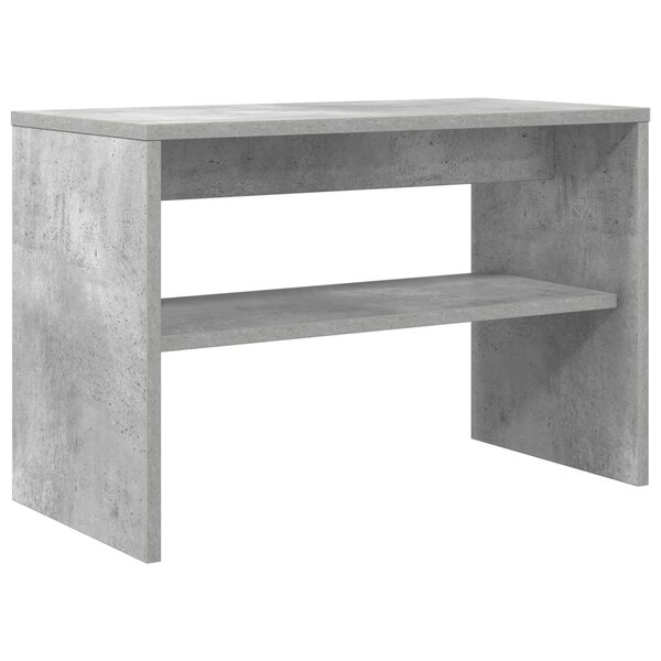 vidaXL Meuble TV Gris béton 60 x 30 x 40 cm Bois d'ingénierie