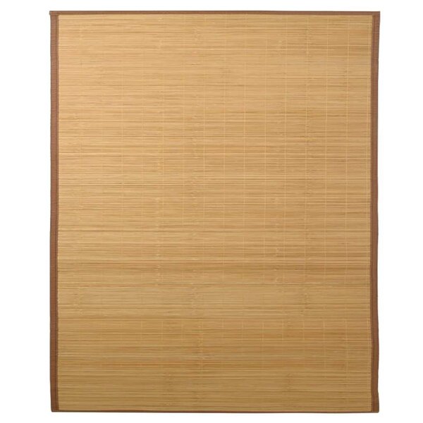 vidaXL Tapis en bambou 160x230 cm Marron