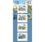 Collector 4 timbres - Toits de Paris - Opéra de Paris - International