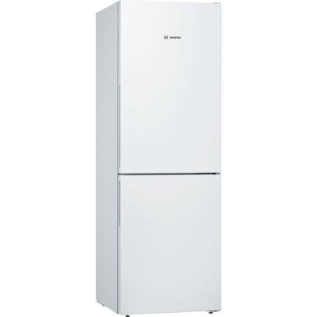 Bosch kgv33vweas - réfrigérateur congélateur bas - 286l (192+94) - froid brassé low frost - l 60cm x h 176cm - blanc
