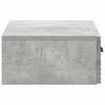 vidaXL Table d'appoint murale 59 x 34 5 x 17 cm Bois d'ingénierie