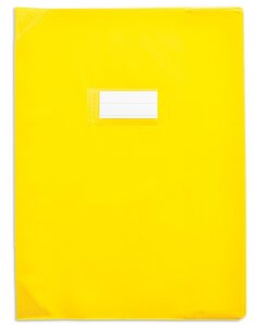 Protège-cahier PVC 150 Strong Line 24x32 cm opaque Jaune ELBA