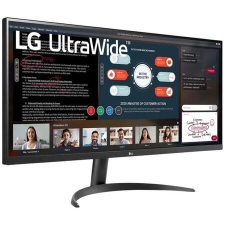 Lg 34wp500-b écran plat de pc 86 4 cm (34") 2560 x 1080 pixels full hd ultra large led noir